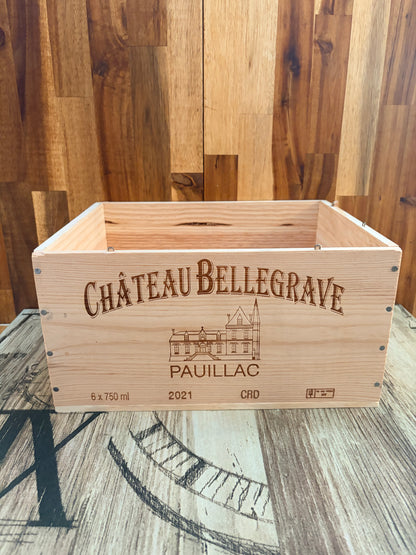 Caisse en bois de vin - Retrait à Paris