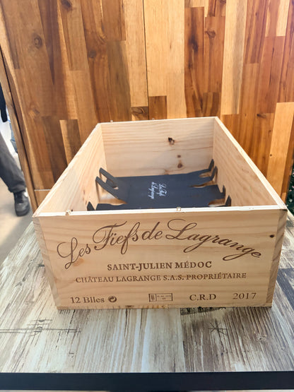Caisse en bois de vin - Retrait à Paris
