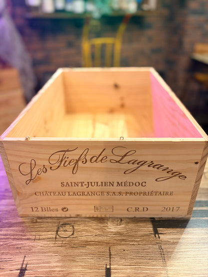 Caisse en bois de vin - Retrait à Paris