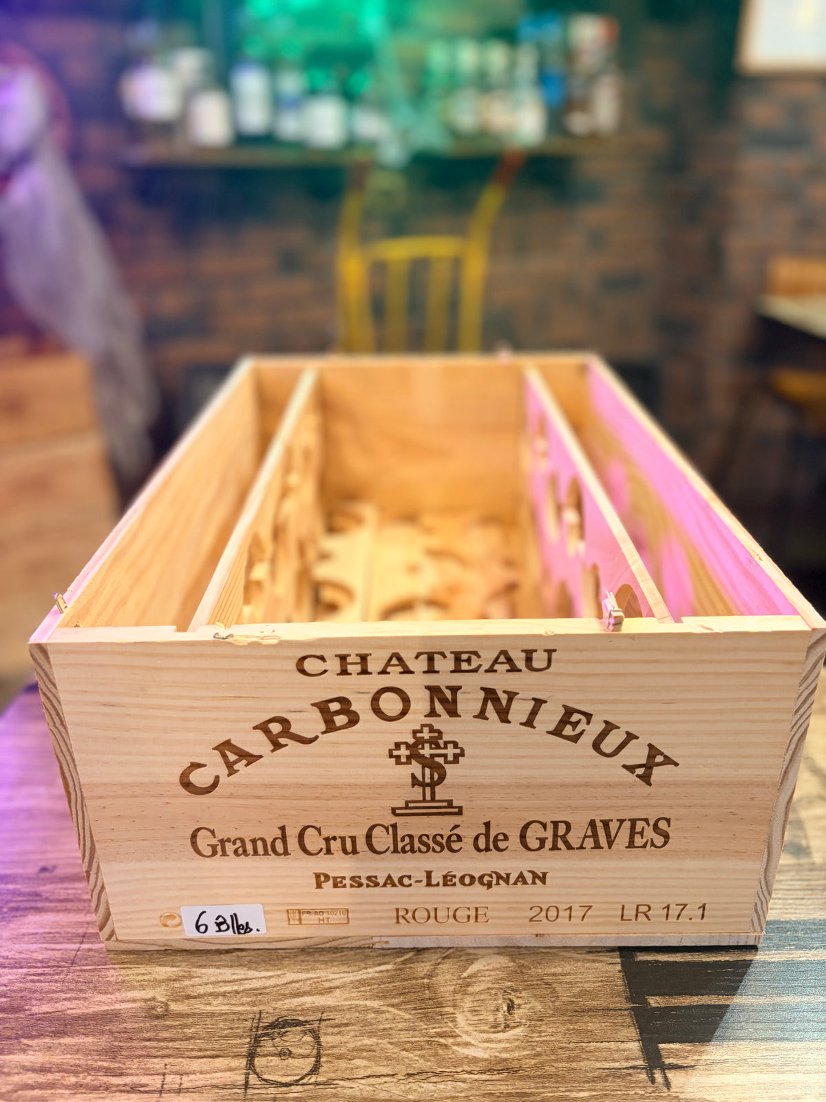 Caisse en bois de vin - Retrait à Paris