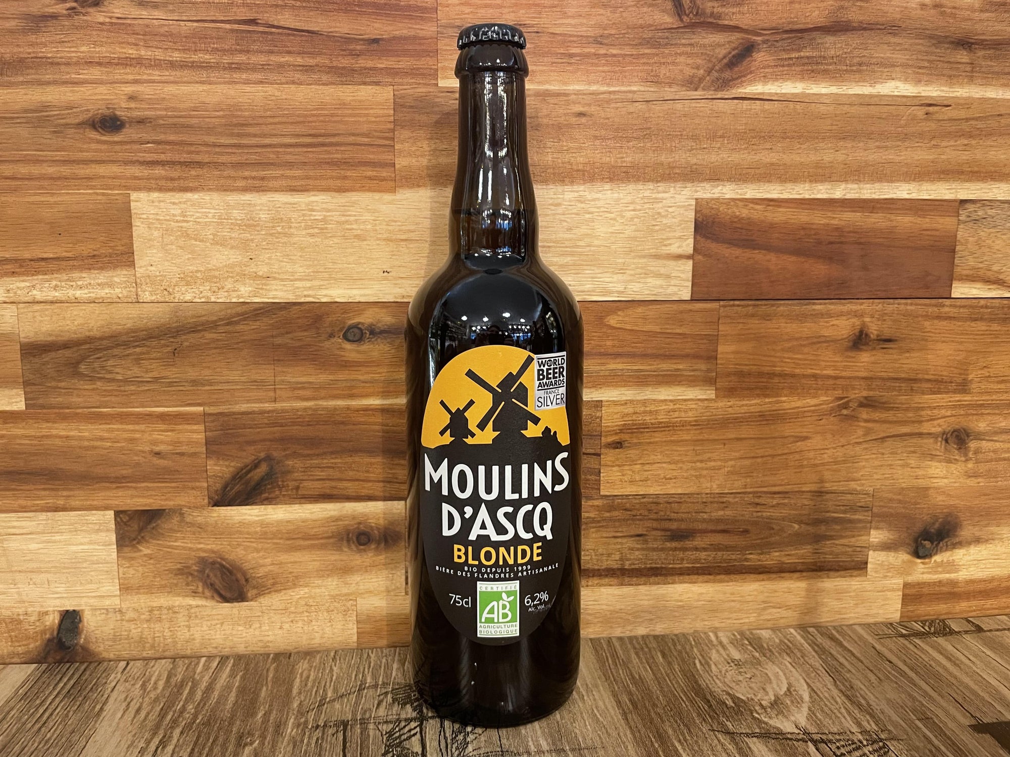 Bière Blonde 75cl Moulin d'Ascq